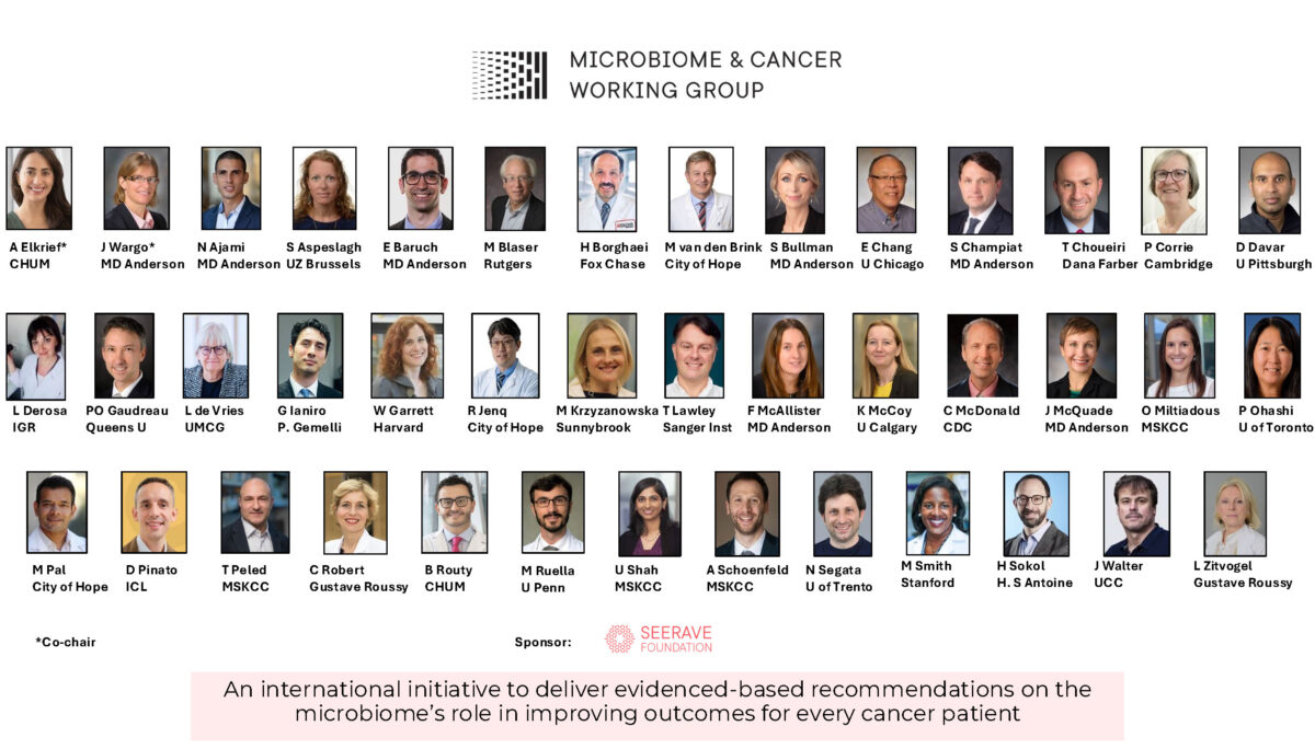 Meet the Microbiome and Cancer Working Group